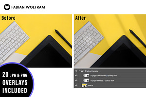 Natural Light & Shadow Mockup Kit