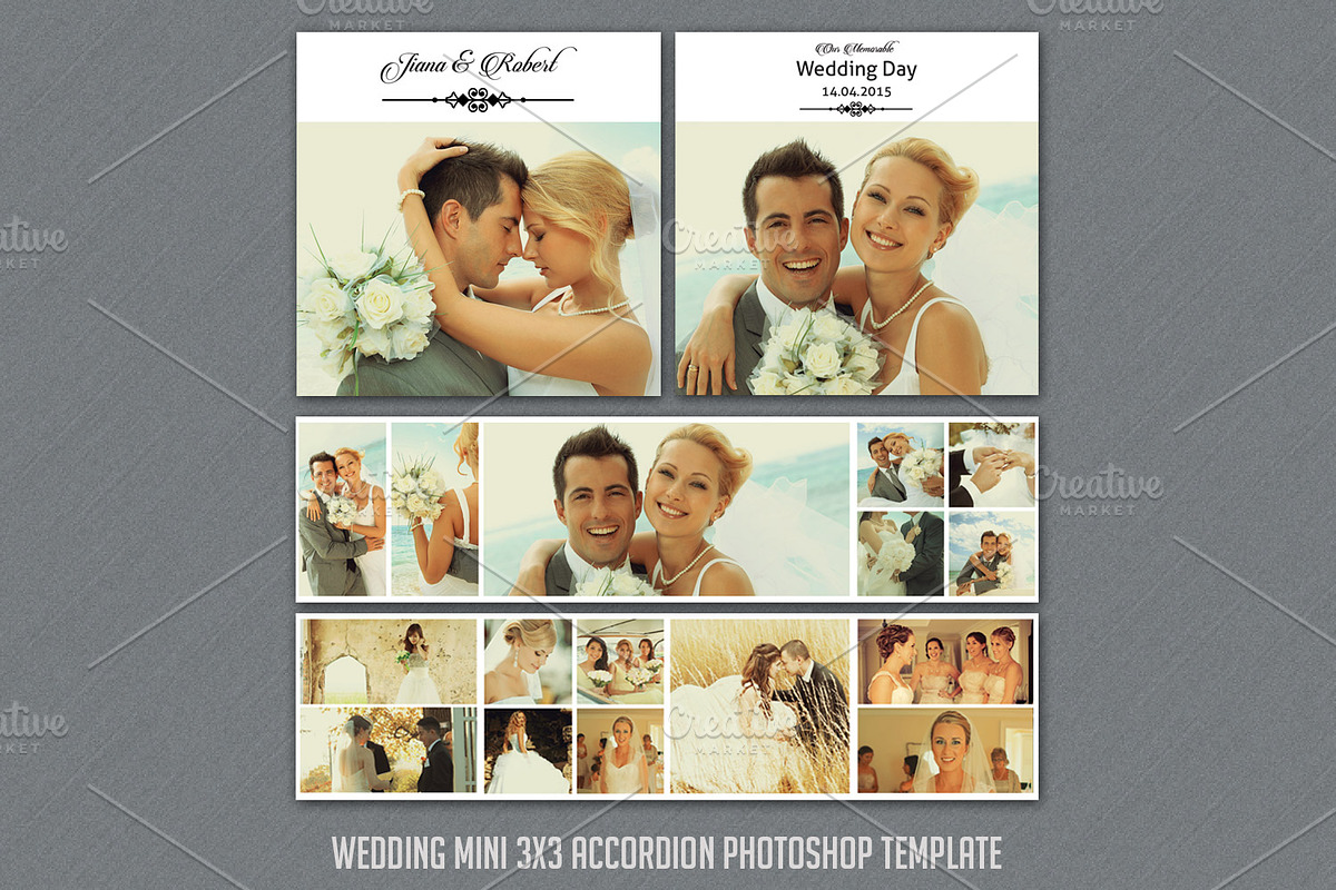 Wedding Mini Accordion Album-v236, a Flyer Template by Template Shop (Photo 1 of 3)