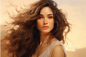 Woman Realistic Portrait. Generate