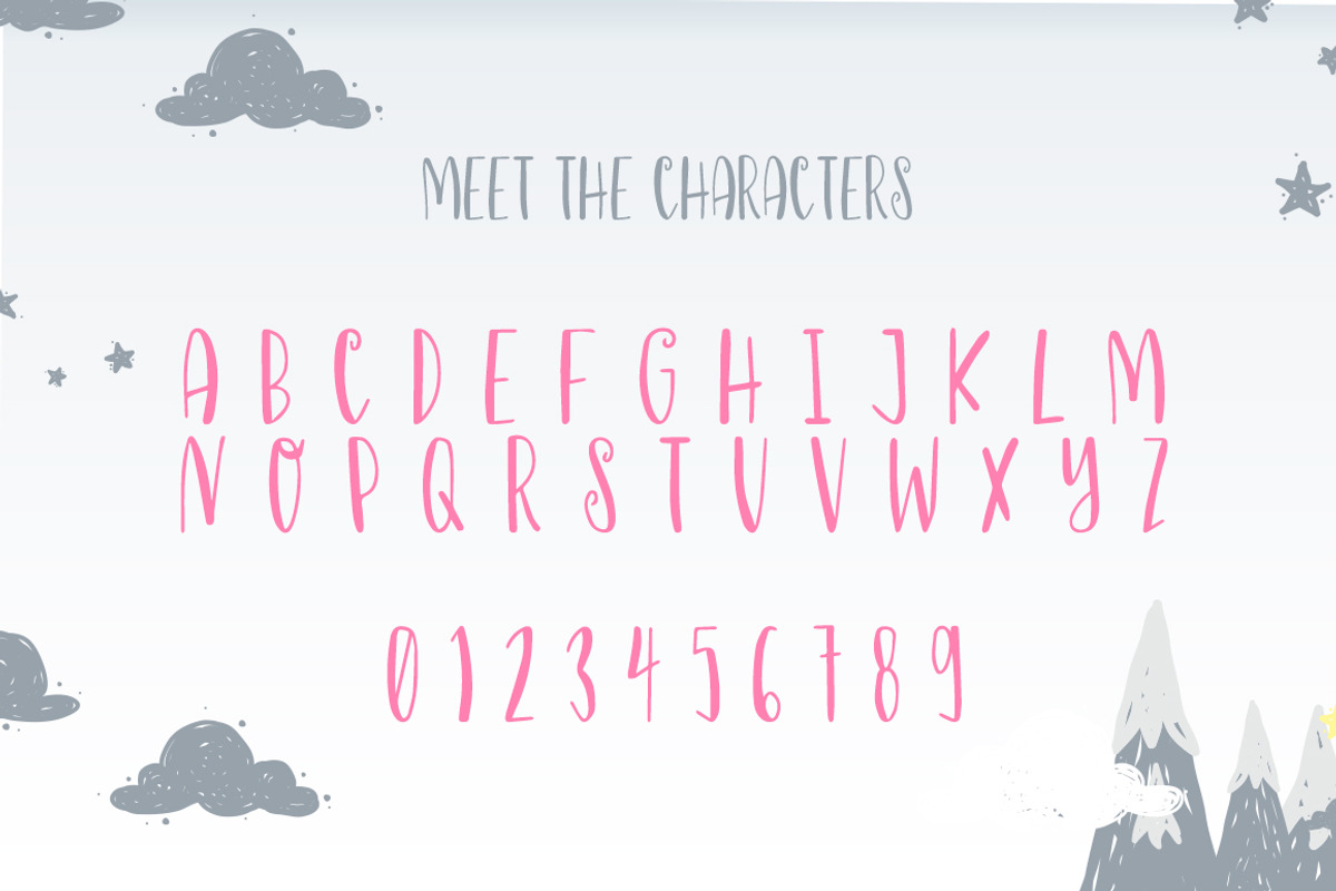 Nightflashes Font preview 4