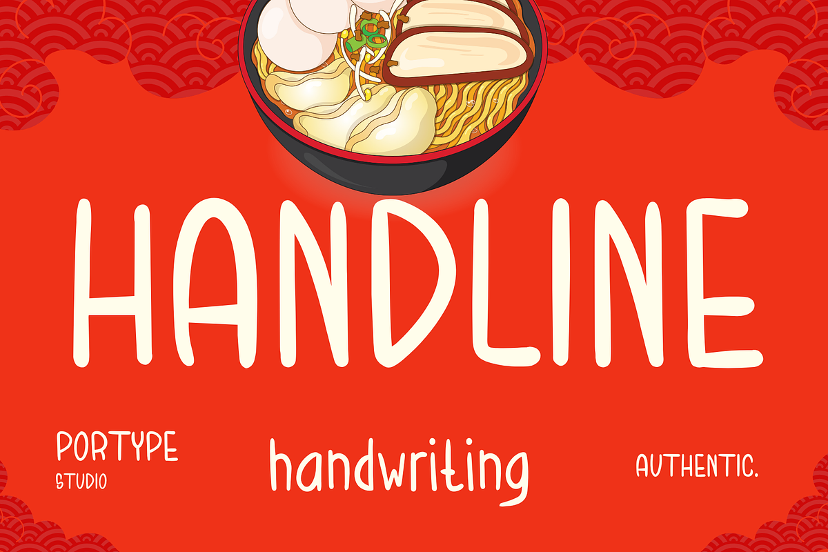 Handline - Handwriting Font, a Sans Serif Font by portype (Photo 1 of 10)