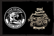 ULTIMATE MOTORCYCLE BUNDLE, a Transportation Illustration by The BolzStudio (Thumbnail 23 of 32)