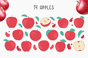 Pears and apples illustrations, a Decorative Illustration by Wander Designs (Thumbnail 4 of 7)