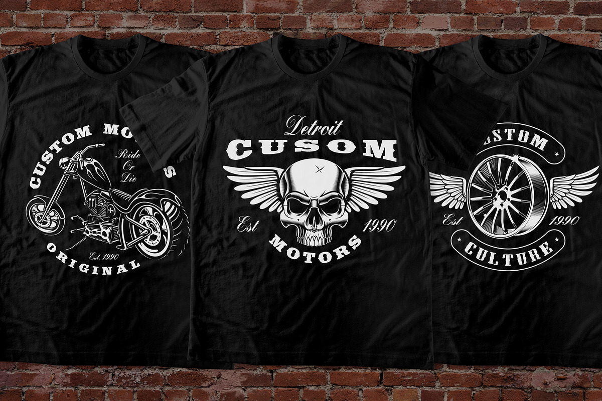 100 T-shirt Designs Bundle, an Illustration by Harry Kasyanov (Photo 21 of 37)