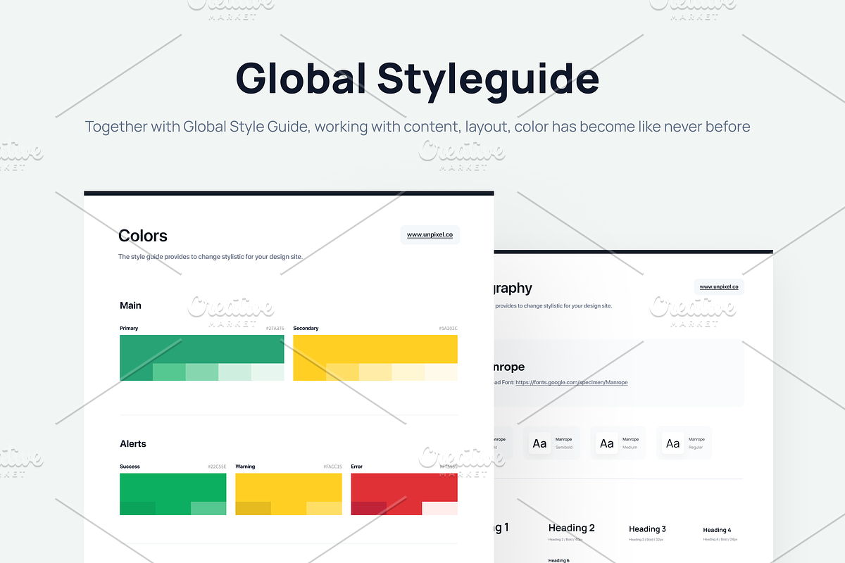 HR Management - Dashboard UI Kit, an UI Kit Template by Unpixel Design (Photo 7 of 8)