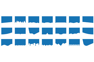 Separator Collection For Banner, App, an Illustration by Vector Creator
