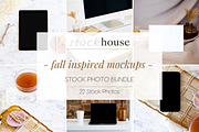 Fall Inspired Mockups Stock Photos, a Technology Photo by Styled Stock House (Thumbnail 1 of 2)
