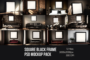 Frame Psd Mockup Pack