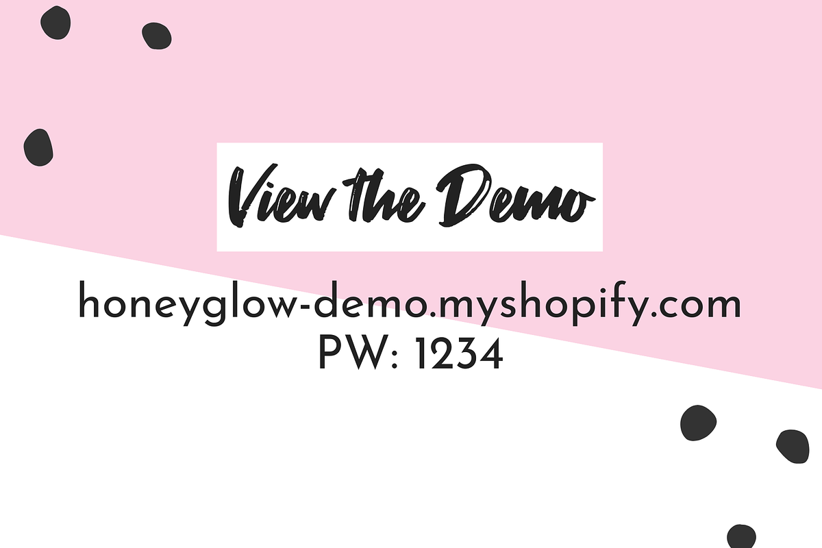 HoneyGlow: Feminine Shopify Theme, a Shopify Template by ltsdesigns (Photo 5 of 5)