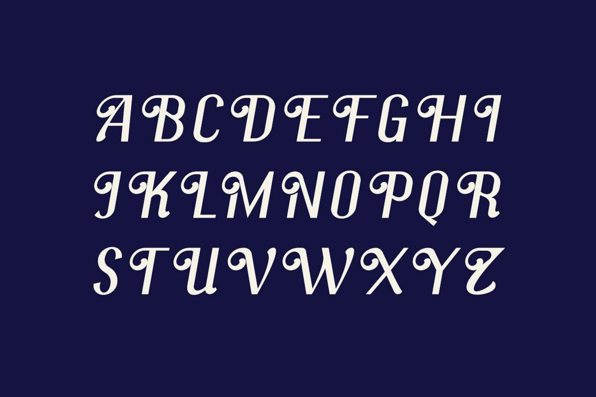 Bandsman Retro Vintage Serif Font, a Serif Font by UICreative (Photo 5 of 13)