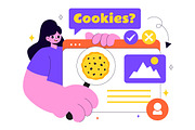 10 Internet Cookies Technology, a Technology Illustration by denayunebgt (Thumbnail 4 of 4)