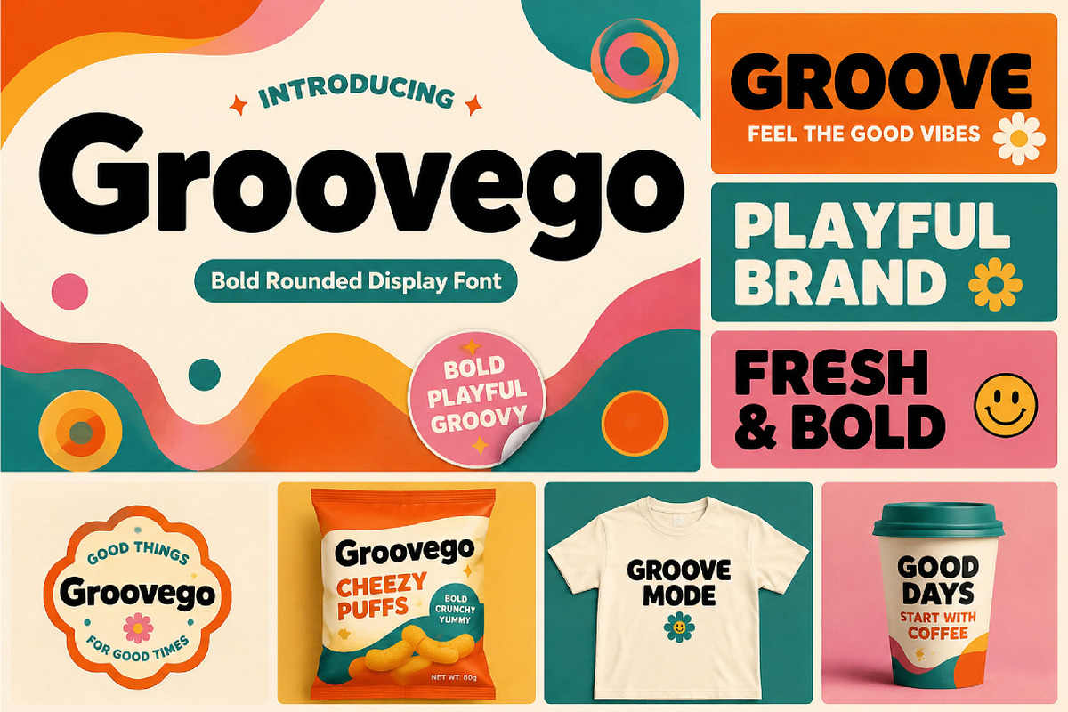 Groovego, a Slab Serif Font by Wow Magic (Photo 2 of 4)