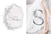 Rich Botanicals & Monograms, a Texture Illustration by Pink Ocean (Thumbnail 2 of 17)