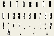Condensed Gothic Typeface, a Serif Font by Century Library (Thumbnail 4 of 6)