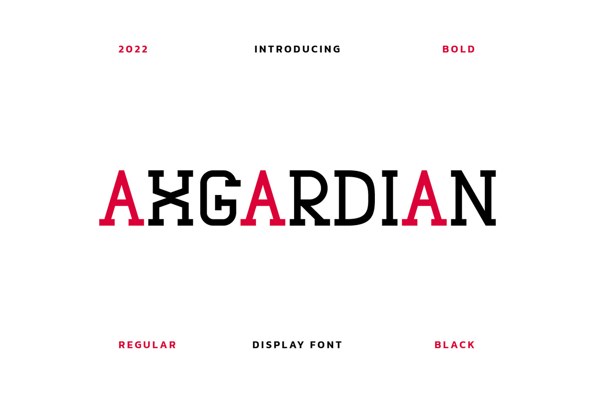Axgardian Display Font, a Serif Font by infernostudio3 (Photo 1 of 16)
