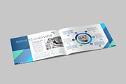 A4 Landscape Bi-Fold Brochure Mockup, a Books & Magazine Mockup by Illusiongraphic (Thumbnail 4 of 17)