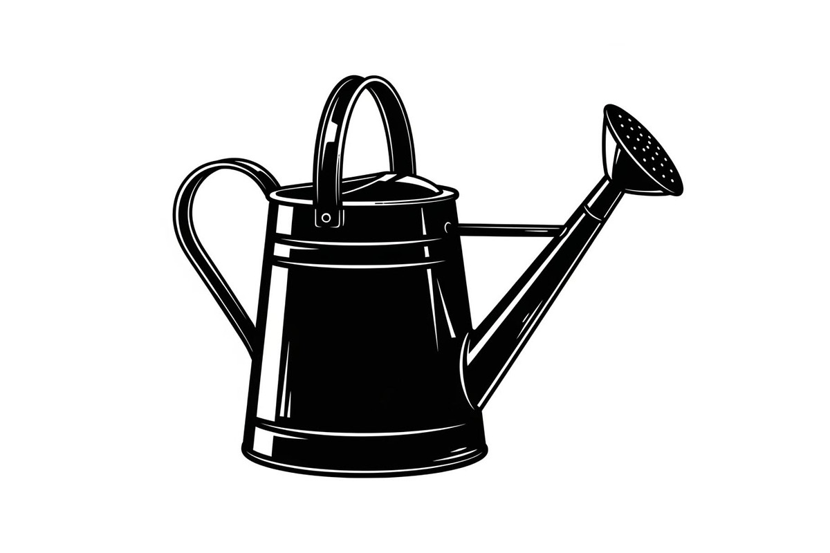 50 Garden Watering Can Silhouette bu, an Illustration by Designer_Momina (Photo 45 of 51)