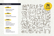 Woodland - Forest Animals, an Animal Illustration by insemar (Thumbnail 3 of 4)