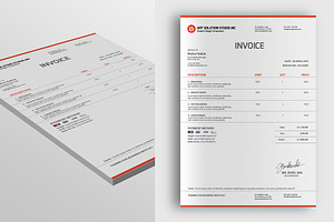 Fresh Invoice Template