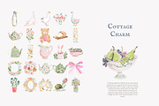 Cottagecore clipart set, a Decorative Illustration by Patishop Art (Thumbnail 5 of 9)