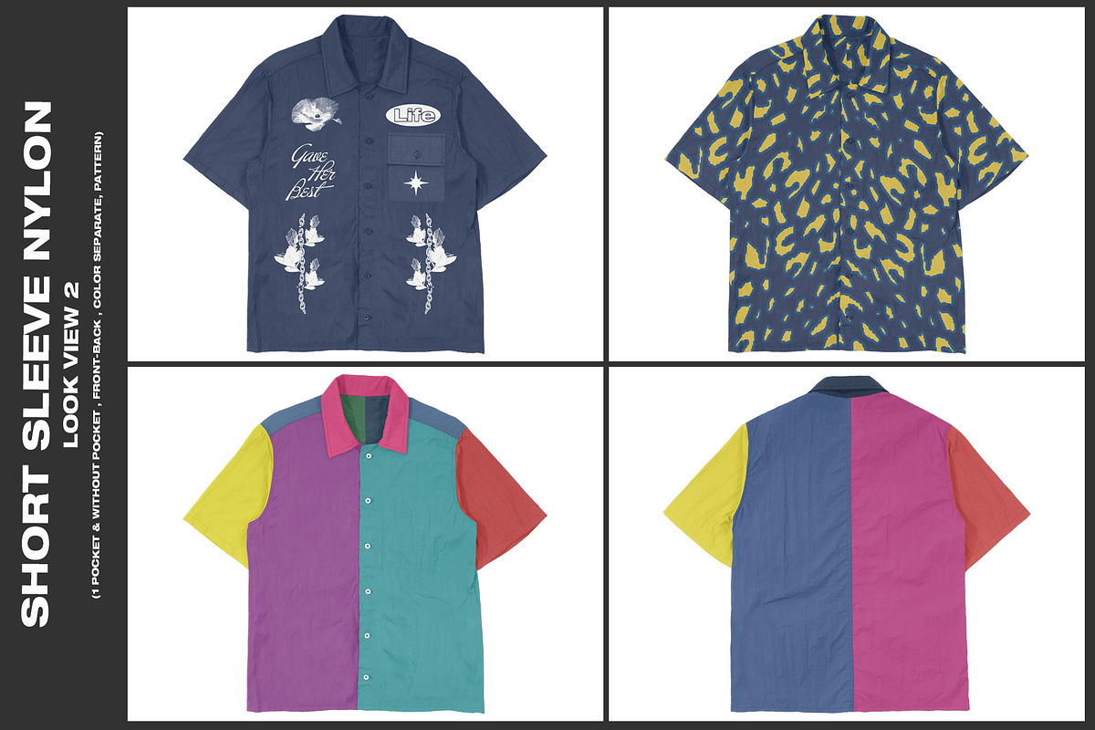 Short Sleeve Nylon - Mockup, a Shirt Mockup by DaldSgh (Photo 7 of 12)