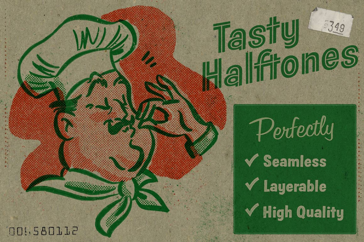 DupliTone Halftone Brushes Procreate, a Brush Add-On by RetroSupply Co. (Photo 12 of 17)
