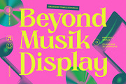 Beyond Musik Modern Display Serif, a Serif Font by timelesstype.co (Thumbnail 1 of 20)