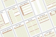 INDESIGN PLANNER BUNDLE PACK VOL.26, a Stationery Template by MNT-Creator (Thumbnail 4 of 9)