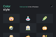Basicons / Halloween / Full pack, a Duotone Icon by Danil Polshin (Thumbnail 5 of 6)