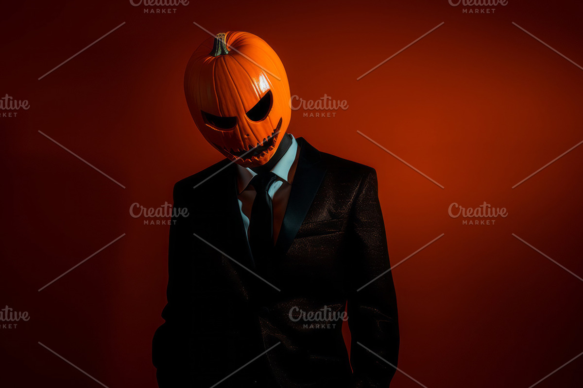 Halloween vibe. 46 images, a Person Photo by Handmadefont (Photo 5 of 11)