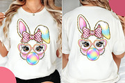 Easter Bunny Coquette PNG, an Illustration by OK Design (Thumbnail 4 of 6)
