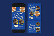 Tea Party Flyer, a Flyer Template by graphicook (Thumbnail 3 of 3)