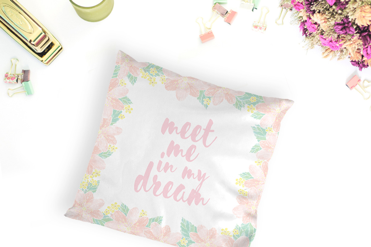 Gentle Spring Bloom & Monograms, an Illustration by Euonia Meraki (Photo 9 of 11)