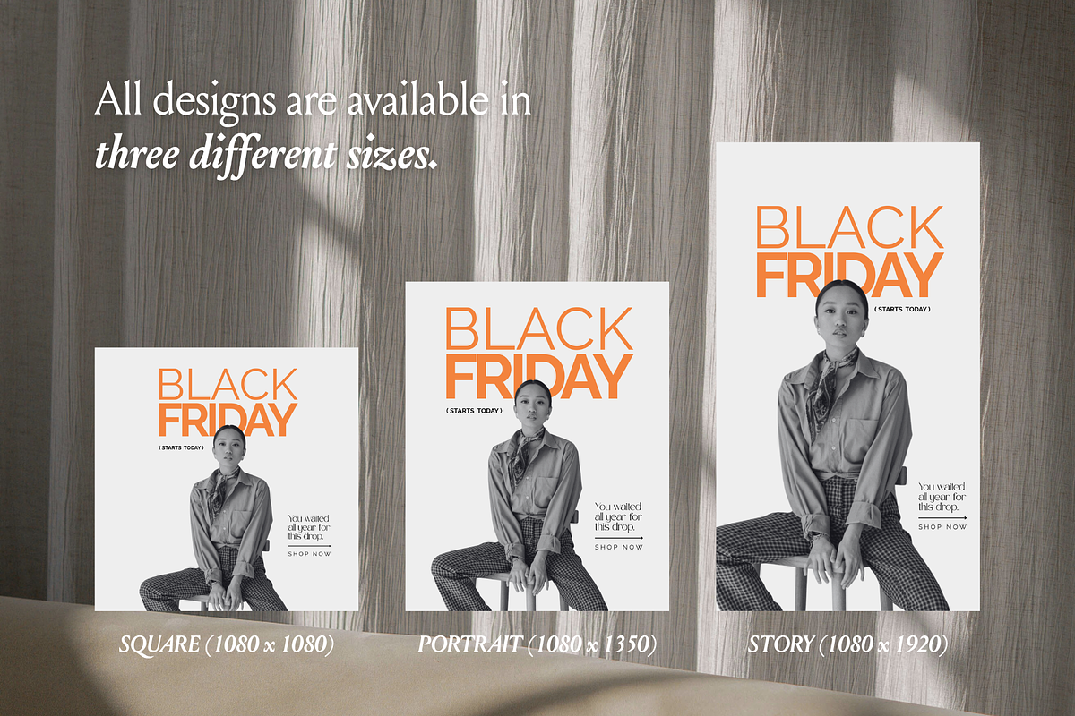 50+ Black Friday Social Templates, a Social Media Template by CanvaTemplateClubCo (Photo 10 of 11)