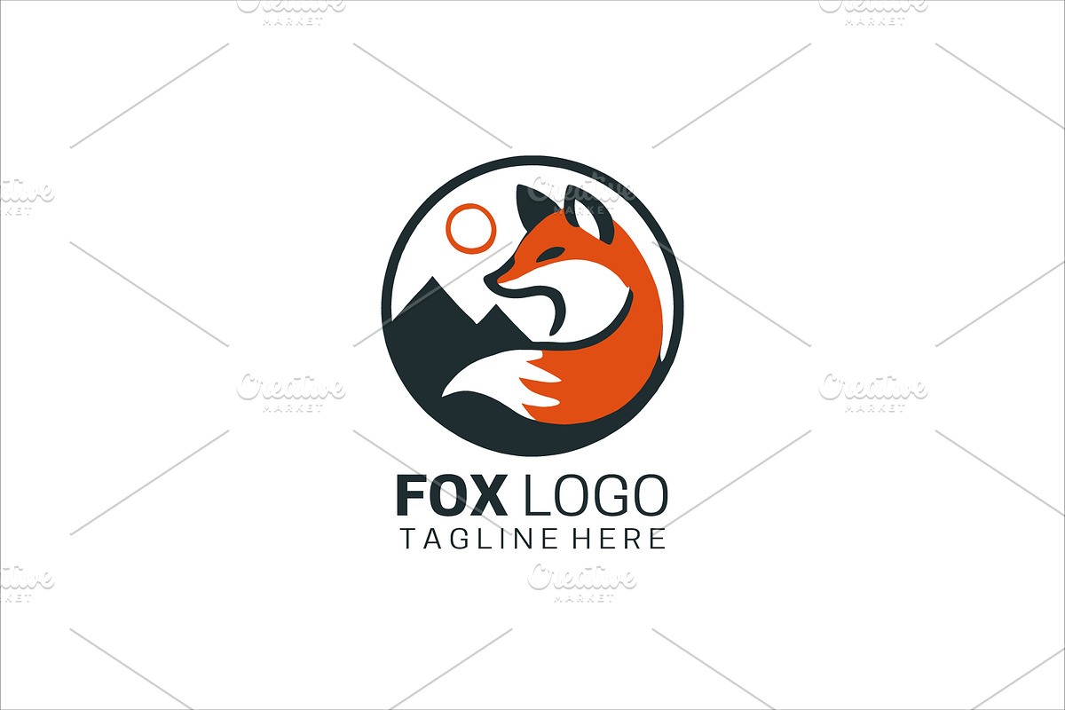 Colorful fox logo design, a Branding & Logo Template by Vectorium Studio