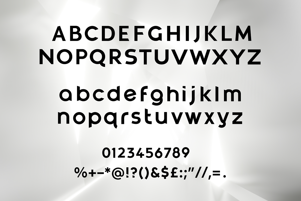Gravitate Display Font, a Sans Serif Font by StudioLingo (Photo 3 of 8)