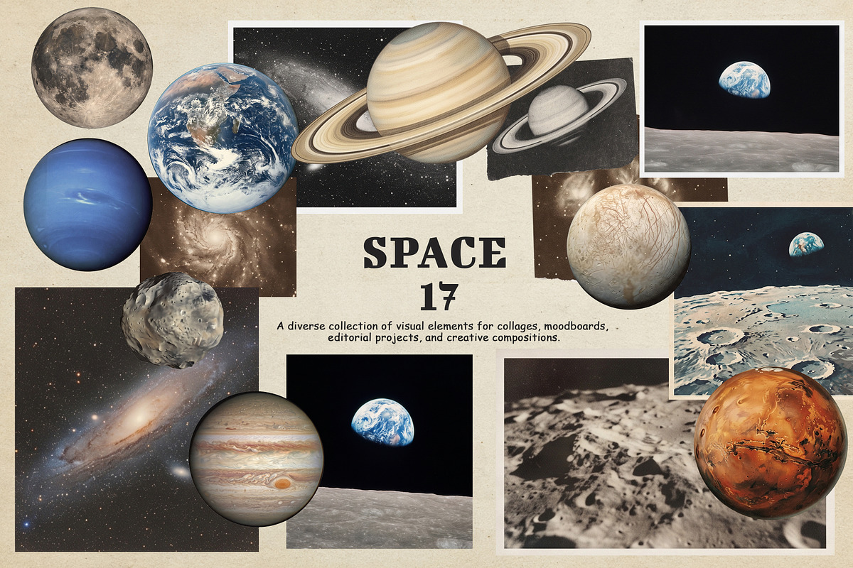 Vintage Collage Creator 400+ Assets, an Object Graphic by DreamoraArt (Photo 9 of 18)