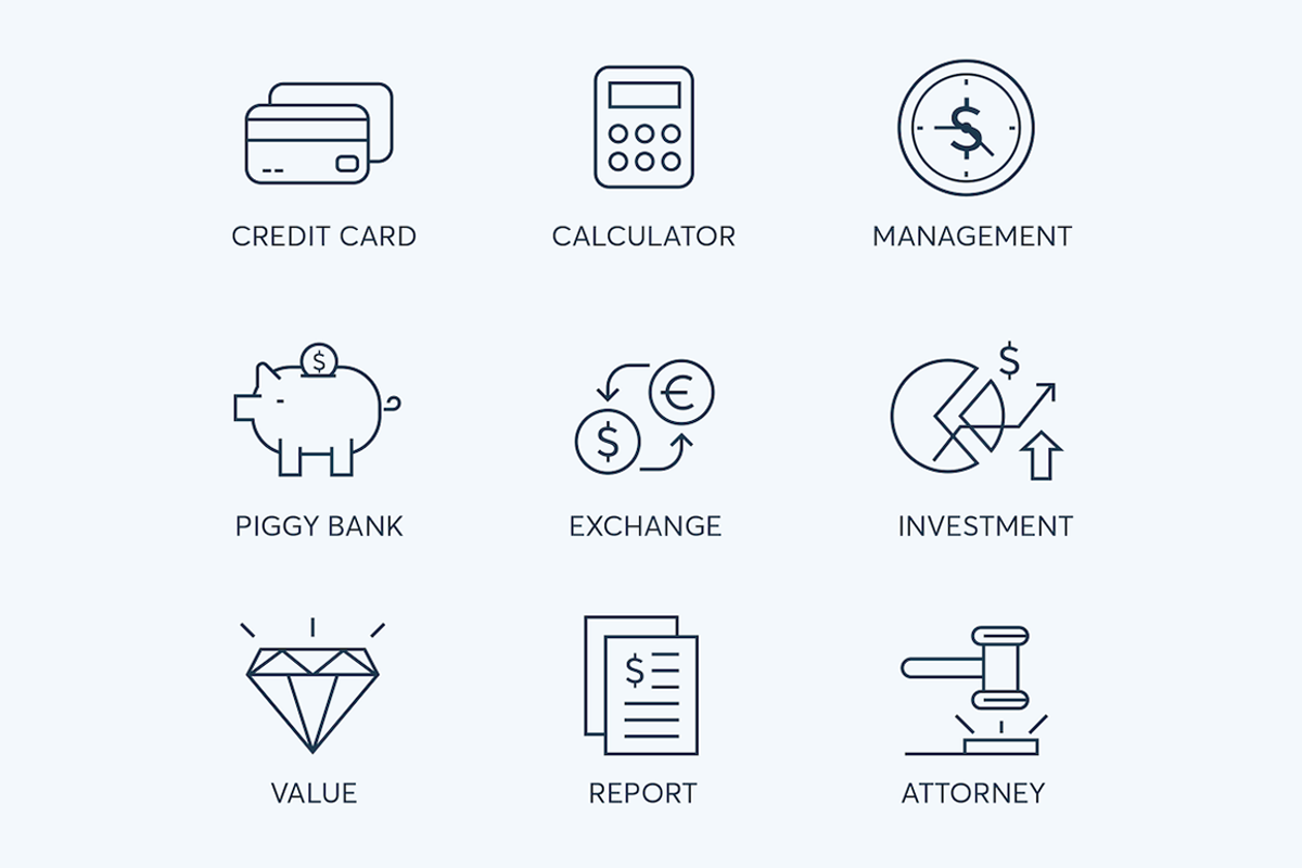 78 Fintech Line Icons, an Outline Icon by Flat Icons (Photo 6 of 10)