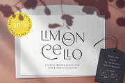 Limoncello Playful Font, a Sans Serif Font by VladCristea (Thumbnail 1 of 9)