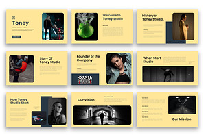 ToneyBusiness PowerPoint Template