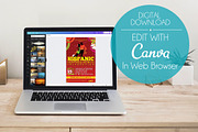 Hispanic Heritage Flyer Canva, a Flyer Template by Godserv Designs (Thumbnail 10 of 10)