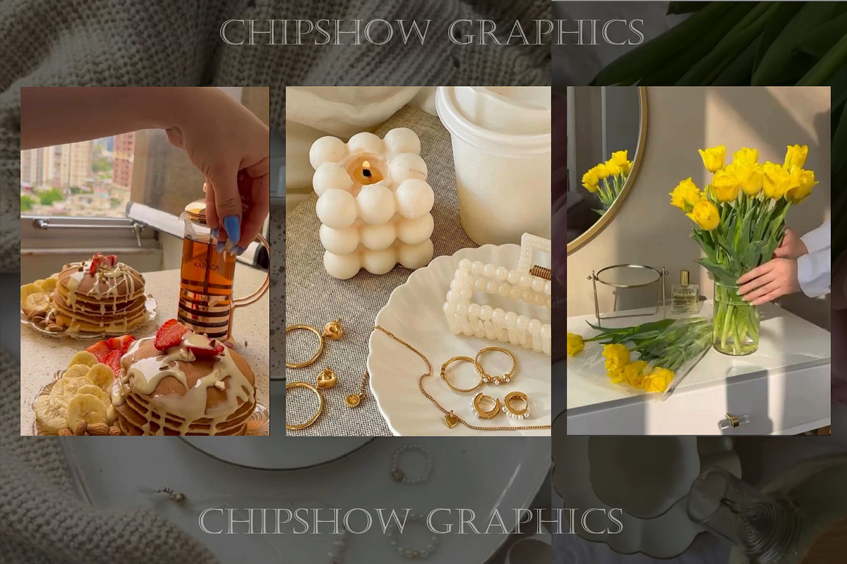 6000+ faceless aesthetic videos, a Social Media Template by Chipshpow Graphics (Photo 5 of 9)