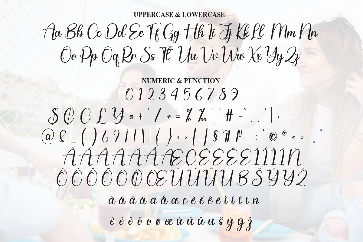 Hangout | Script Font, a Handwritten Font by Scratchones (Photo 7 of 9)