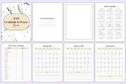 2025 Gratitude & Prayer Journal Kdp, a Stationery Template by Mustafiz (Thumbnail 2 of 6)