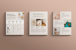 PERKY Media Kit Canva Template