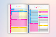 Printable Pet Care Planner, a Stationery Template by Designmela01 (Thumbnail 3 of 8)