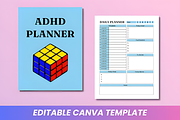 ADHD Planner Kdp Interior, a Social Media Template by Coco Bloom (Thumbnail 6 of 7)