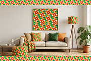 Flat Floral Seamless Pattern 3, a Pattern Graphic by WM48 Shop (Thumbnail 2 of 5)