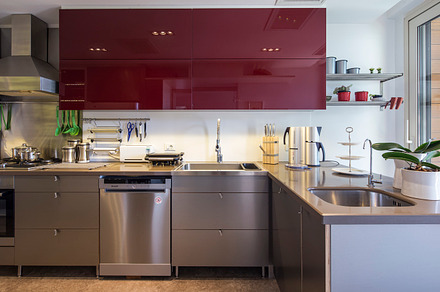 Kitchen featuring interior, architecture, and worktop