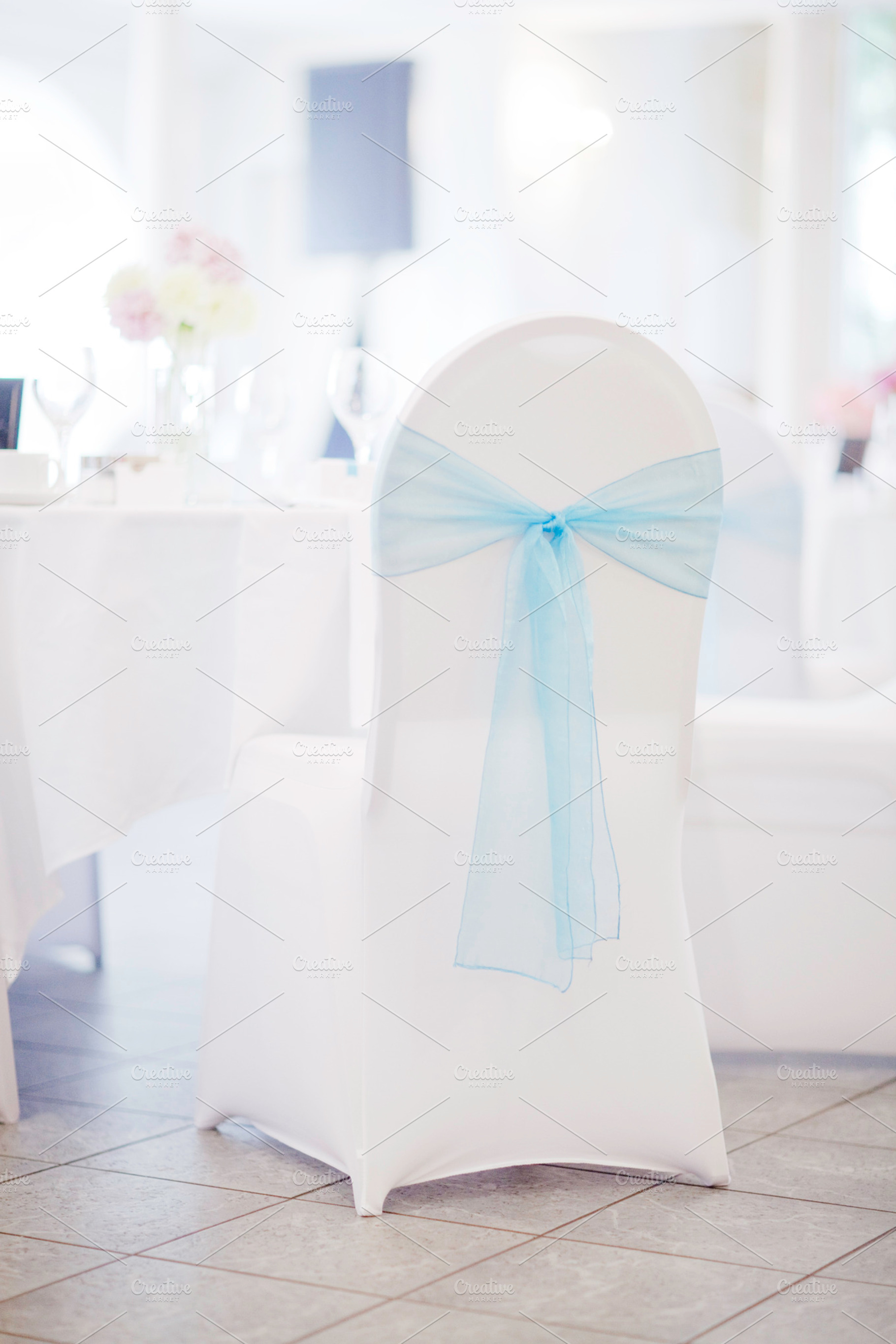 Wedding Decor Chairs Stock Picture